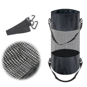 kf-Sd33c0fd6e10349dca66bc9bf5cdc73f7y Boat Trash Can Mesh Garbage Bag 600D Oxford Mesh Boat Garbage Can Boat Trash Container for Pontoon Boat RV